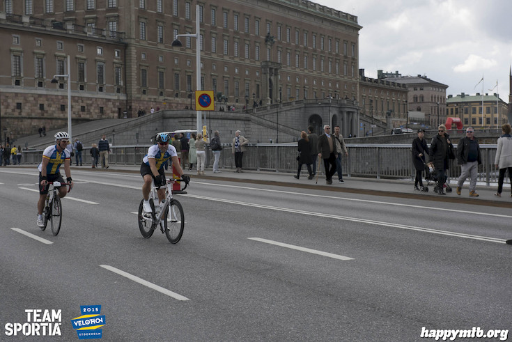 Bild från Velothon Stockholm 2015 - Slottet
