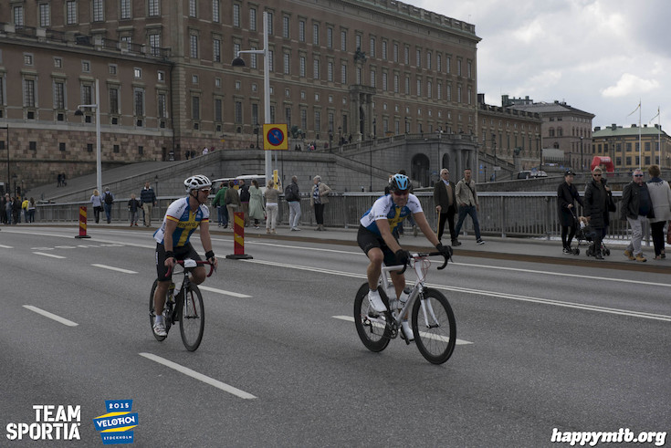 Bild från Velothon Stockholm 2015 - Slottet