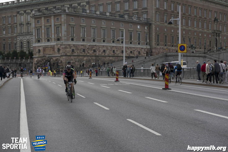Bild från Velothon Stockholm 2015 - Slottet