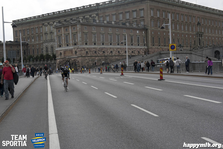 Bild från Velothon Stockholm 2015 - Slottet