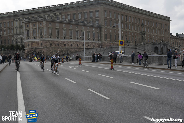 Bild från Velothon Stockholm 2015 - Slottet
