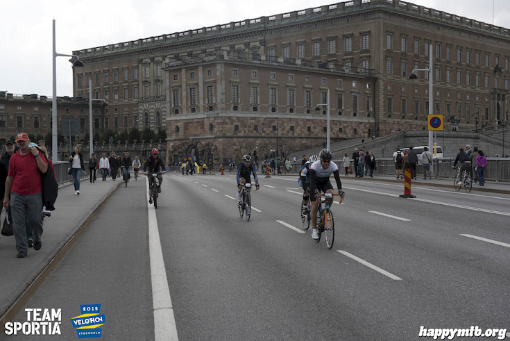 Bild från Velothon Stockholm 2015 - Slottet
