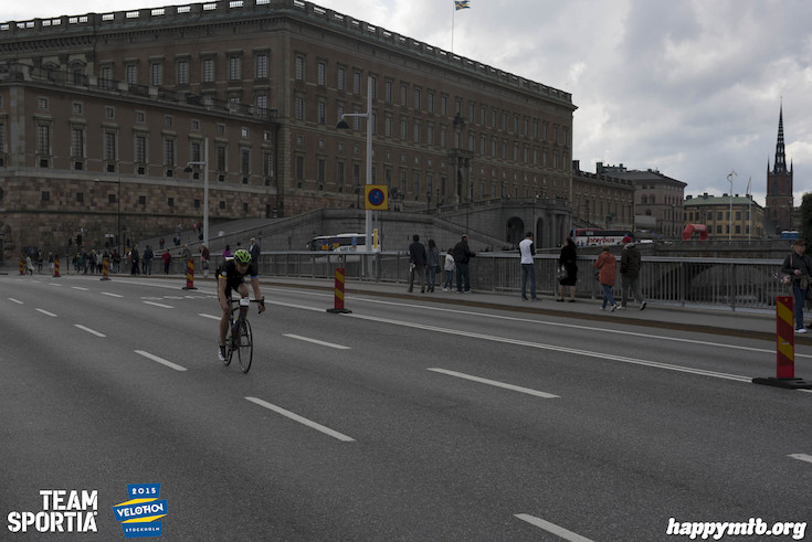 Bild från Velothon Stockholm 2015 - Slottet
