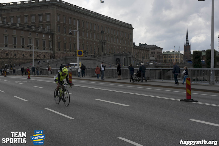 Bild från Velothon Stockholm 2015 - Slottet