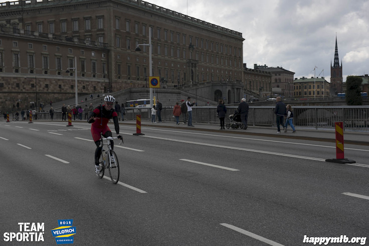 Bild från Velothon Stockholm 2015 - Slottet