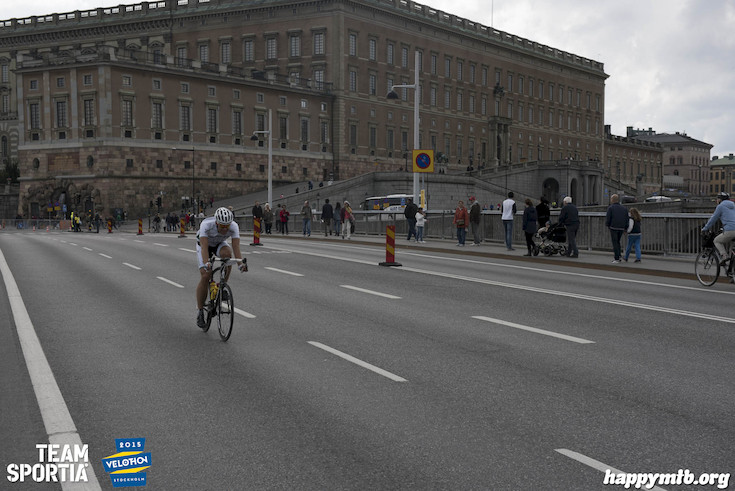 Bild från Velothon Stockholm 2015 - Slottet