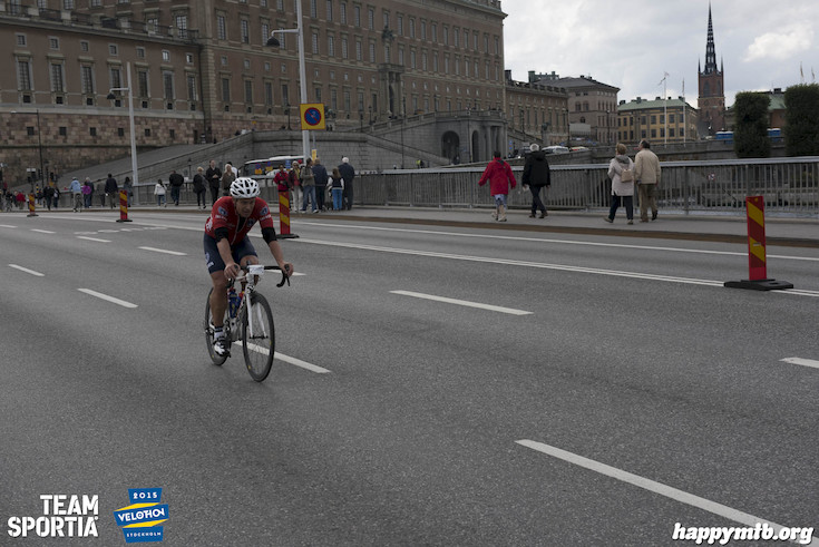 Bild från Velothon Stockholm 2015 - Slottet