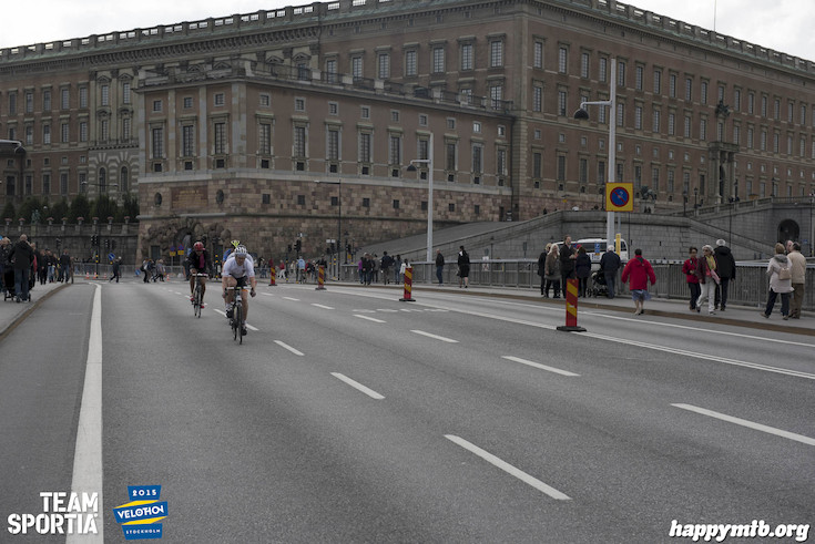 Bild från Velothon Stockholm 2015 - Slottet