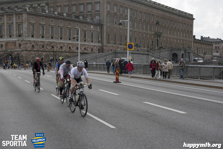 Bild från Velothon Stockholm 2015 - Slottet
