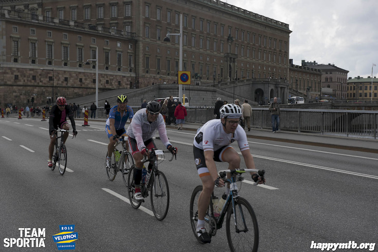 Bild från Velothon Stockholm 2015 - Slottet