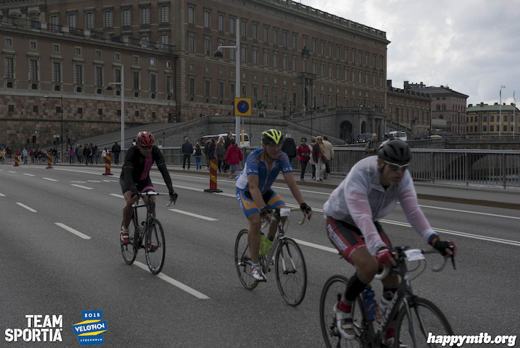 Bild från Velothon Stockholm 2015 - Slottet