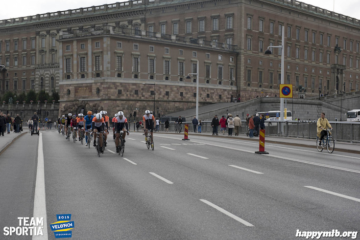 Bild från Velothon Stockholm 2015 - Slottet