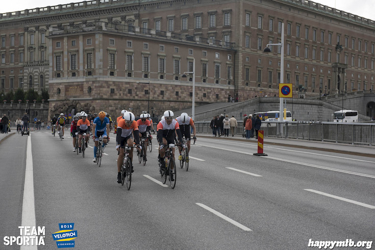 Bild från Velothon Stockholm 2015 - Slottet