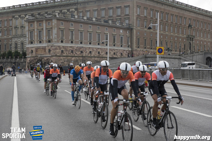 Bild från Velothon Stockholm 2015 - Slottet