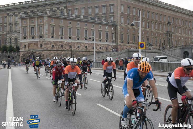 Bild från Velothon Stockholm 2015 - Slottet