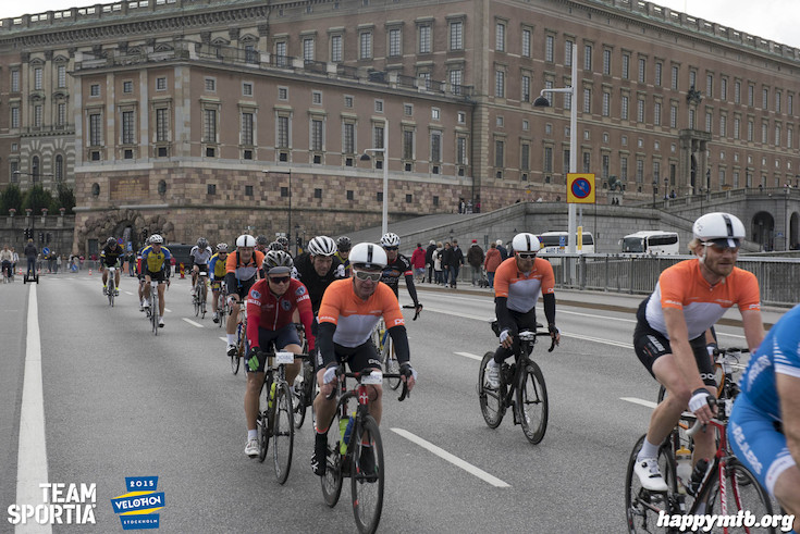 Bild från Velothon Stockholm 2015 - Slottet