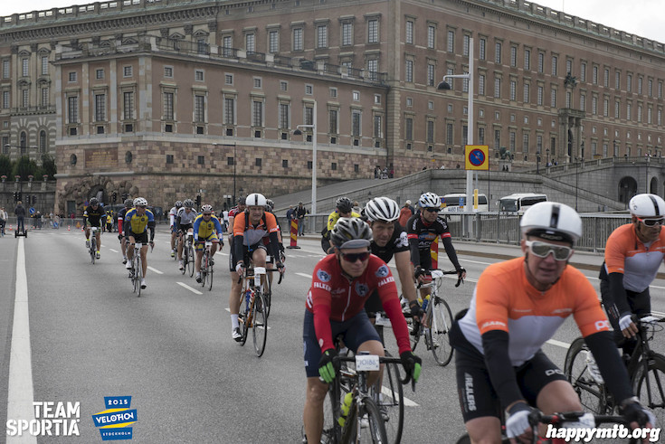 Bild från Velothon Stockholm 2015 - Slottet