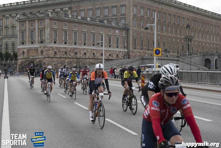 Bild från Velothon Stockholm 2015 - Slottet