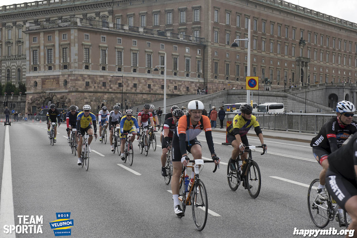 Bild från Velothon Stockholm 2015 - Slottet