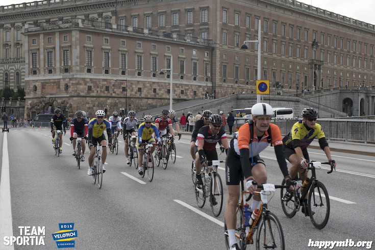 Bild från Velothon Stockholm 2015 - Slottet