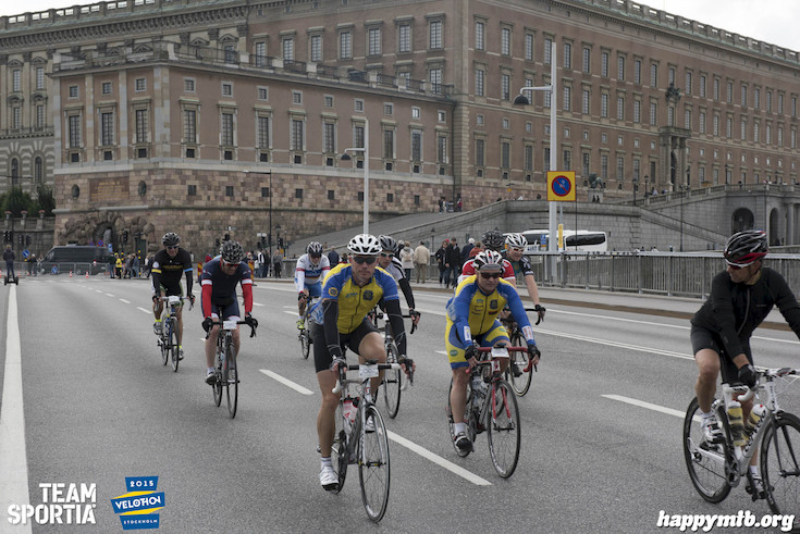 Bild från Velothon Stockholm 2015 - Slottet