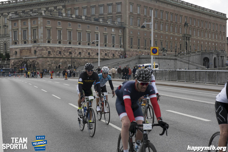 Bild från Velothon Stockholm 2015 - Slottet