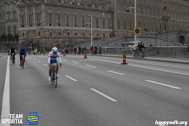 Bild från Velothon Stockholm 2015 - Slottet