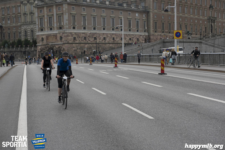 Bild från Velothon Stockholm 2015 - Slottet