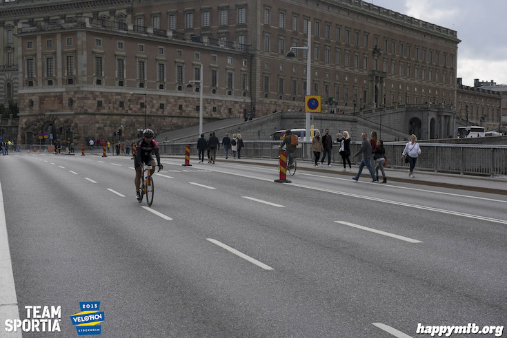 Bild från Velothon Stockholm 2015 - Slottet