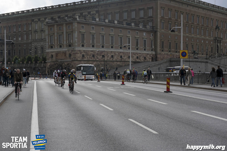 Bild från Velothon Stockholm 2015 - Slottet
