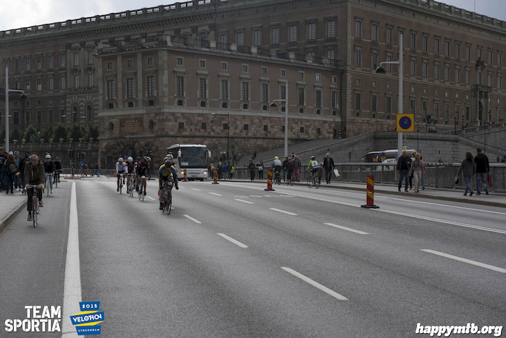 Bild från Velothon Stockholm 2015 - Slottet