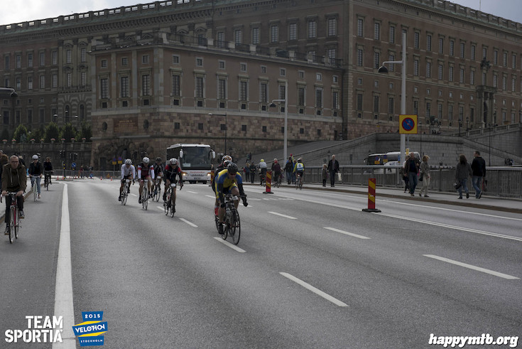 Bild från Velothon Stockholm 2015 - Slottet