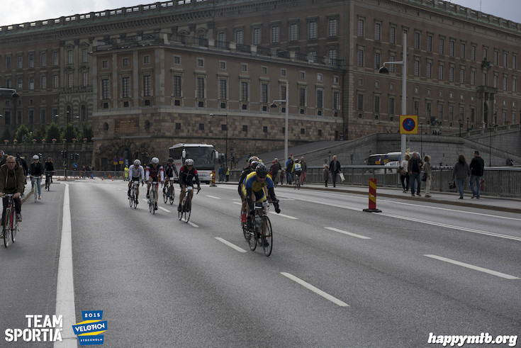 Bild från Velothon Stockholm 2015 - Slottet