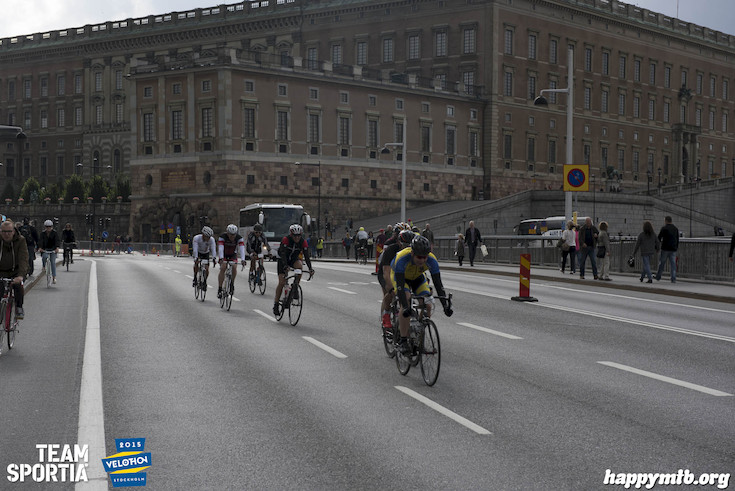 Bild från Velothon Stockholm 2015 - Slottet