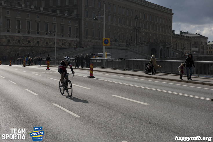 Bild från Velothon Stockholm 2015 - Slottet