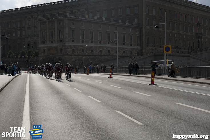 Bild från Velothon Stockholm 2015 - Slottet