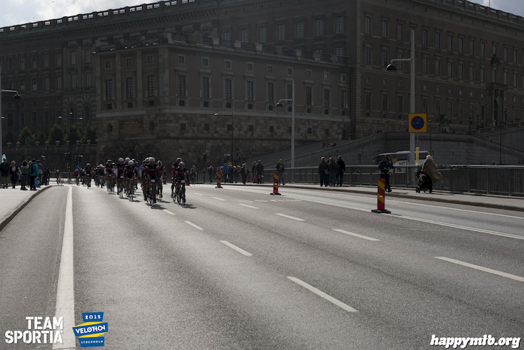 Bild från Velothon Stockholm 2015 - Slottet