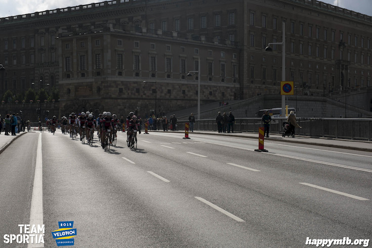 Bild från Velothon Stockholm 2015 - Slottet