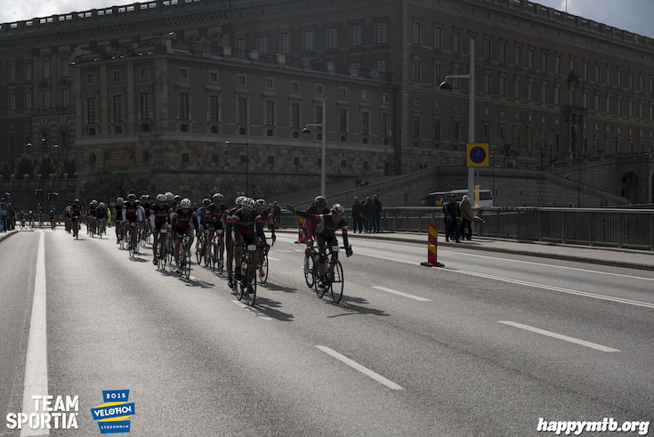 Bild från Velothon Stockholm 2015 - Slottet