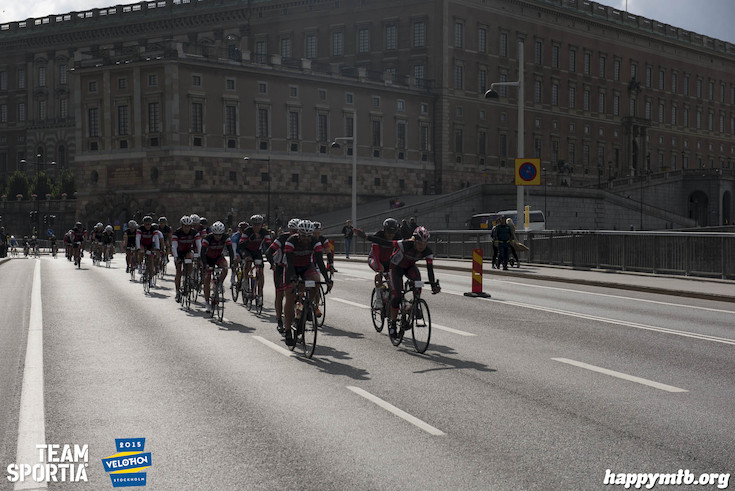 Bild från Velothon Stockholm 2015 - Slottet