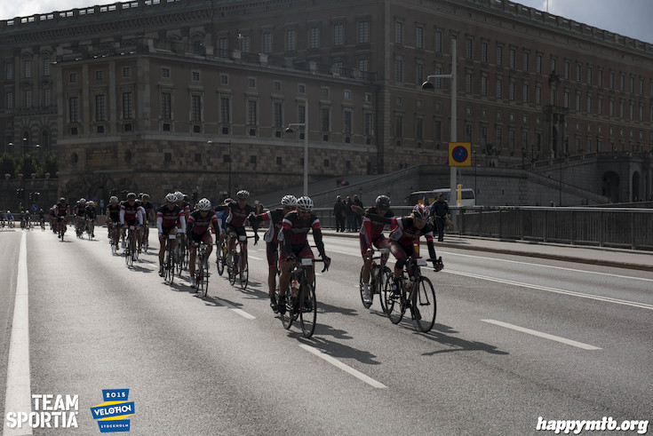 Bild från Velothon Stockholm 2015 - Slottet