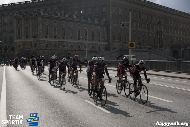 Bild från Velothon Stockholm 2015 - Slottet