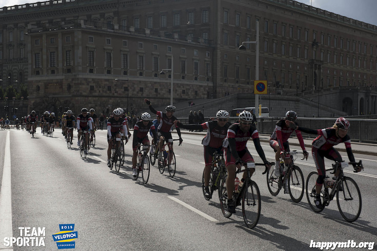 Bild från Velothon Stockholm 2015 - Slottet