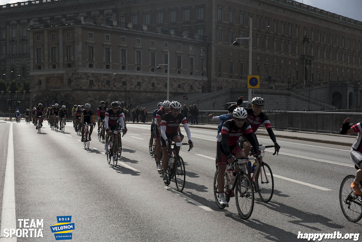 Bild från Velothon Stockholm 2015 - Slottet