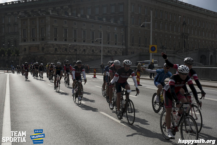 Bild från Velothon Stockholm 2015 - Slottet