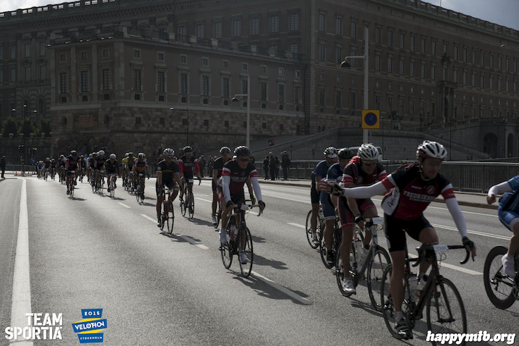 Bild från Velothon Stockholm 2015 - Slottet