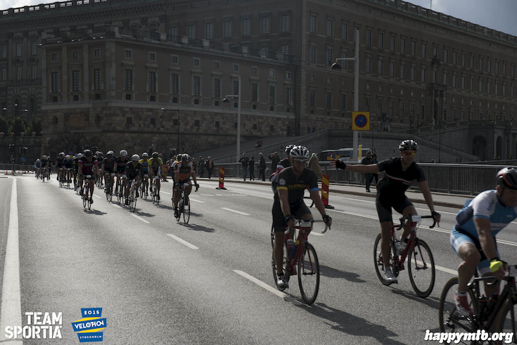 Bild från Velothon Stockholm 2015 - Slottet