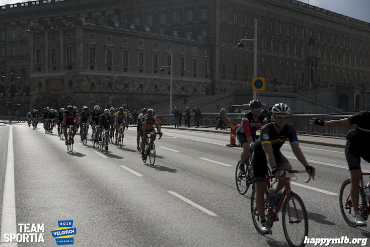 Bild från Velothon Stockholm 2015 - Slottet