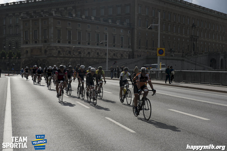 Bild från Velothon Stockholm 2015 - Slottet