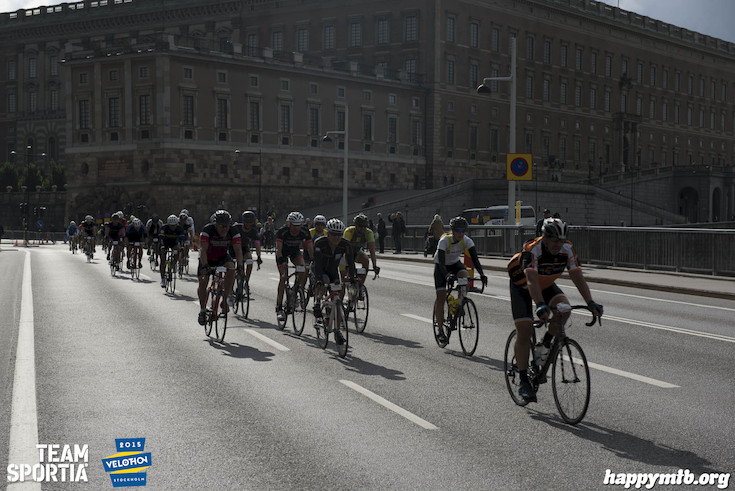Bild från Velothon Stockholm 2015 - Slottet